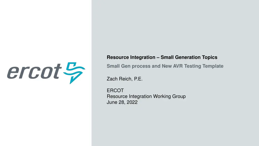 resource integration small generation topics