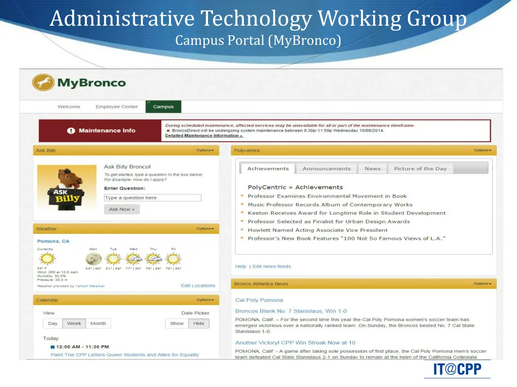 administrative technology working group campus 4