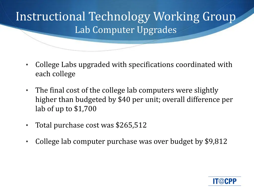 instructional technology working group 2