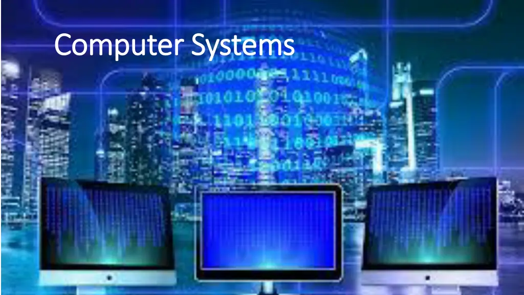 computer systems computer systems