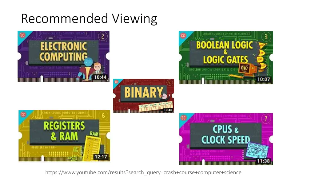 recommended viewing