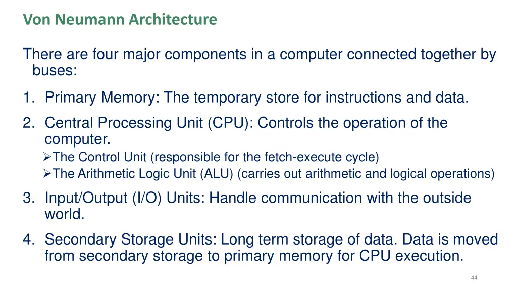 von neumann architecture 1