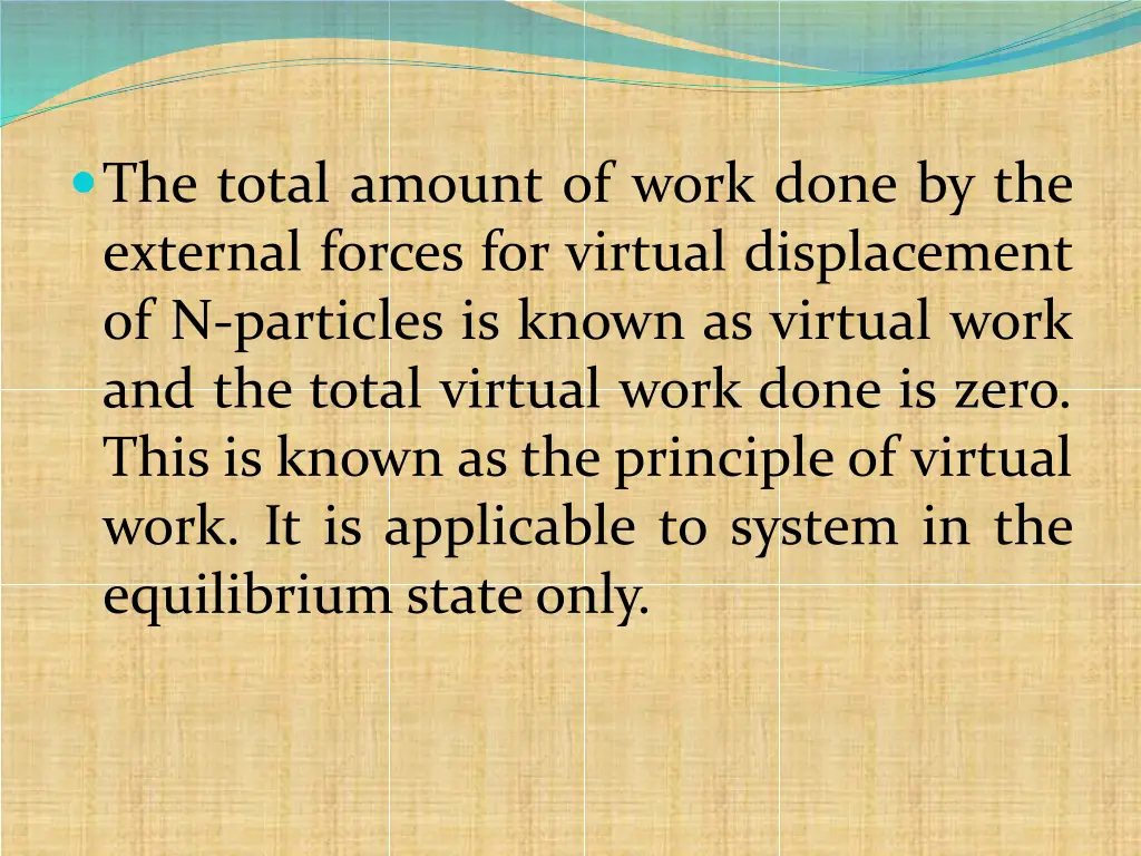 the total amount of work done by the external