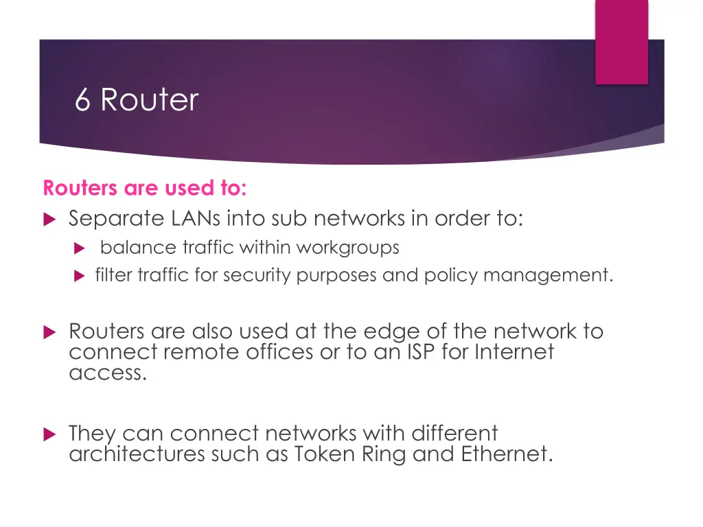 6 router 1