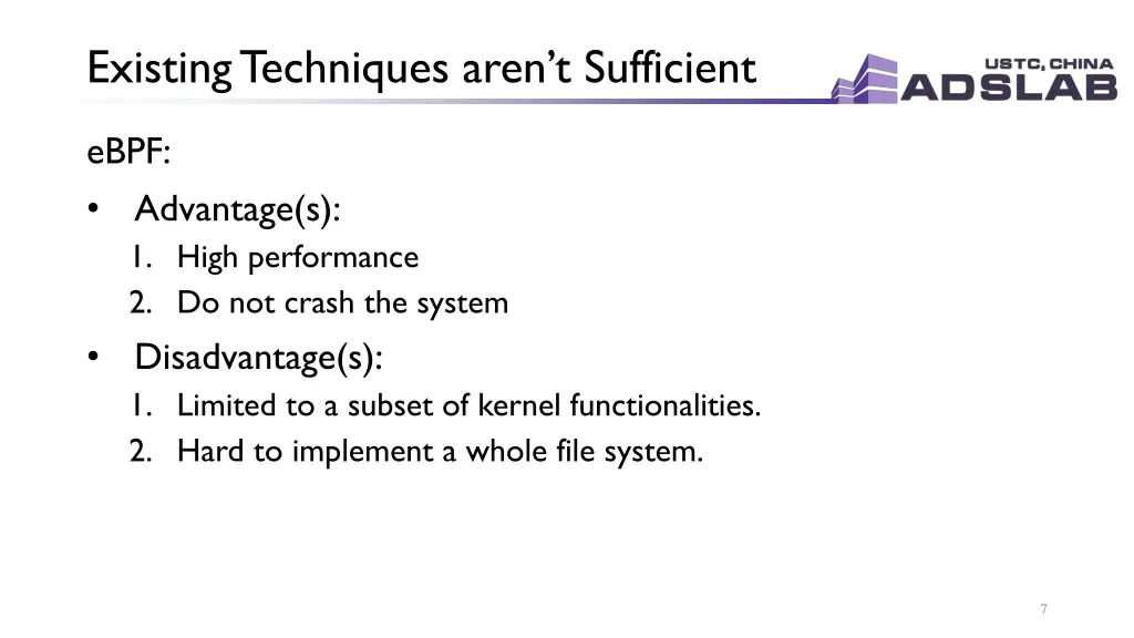 existing techniques aren t sufficient 3
