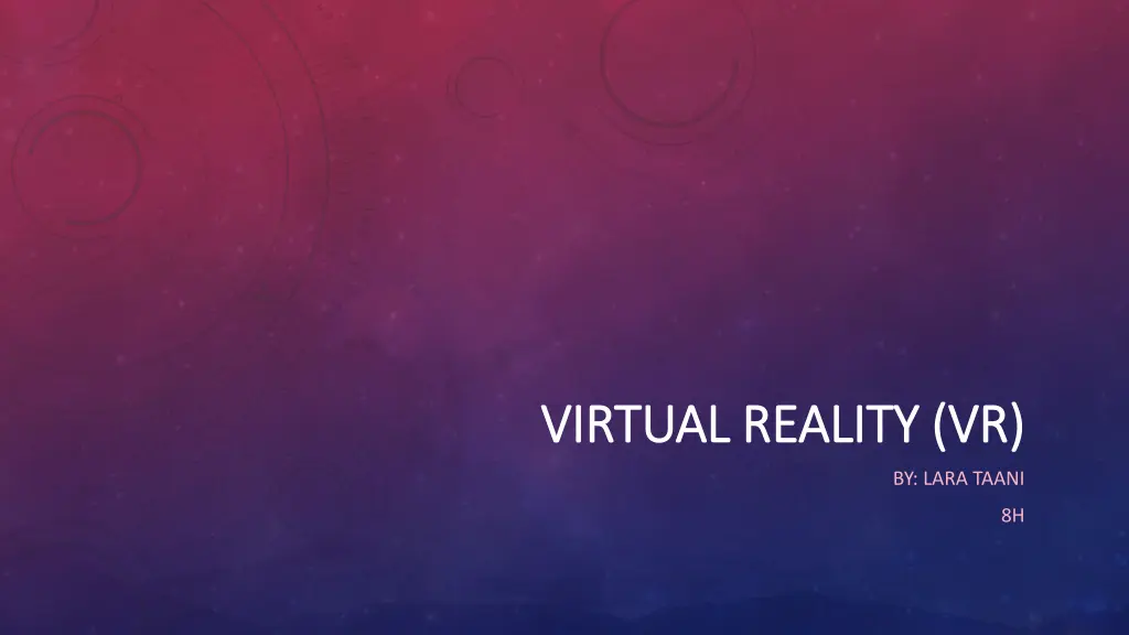 virtual reality vr virtual reality vr