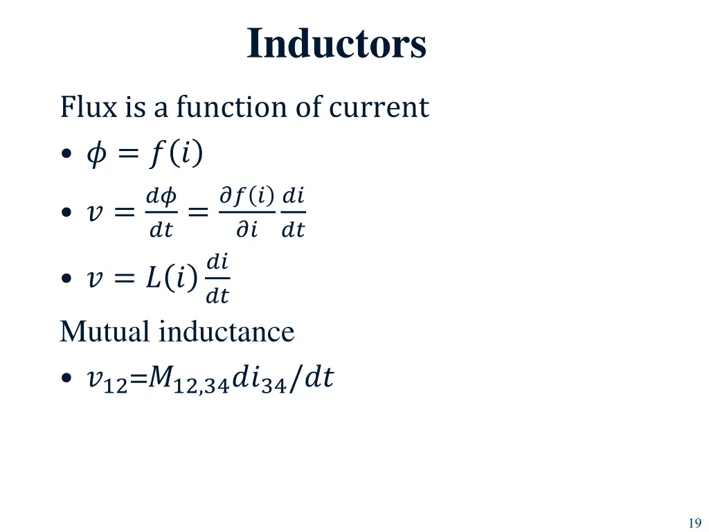 inductors