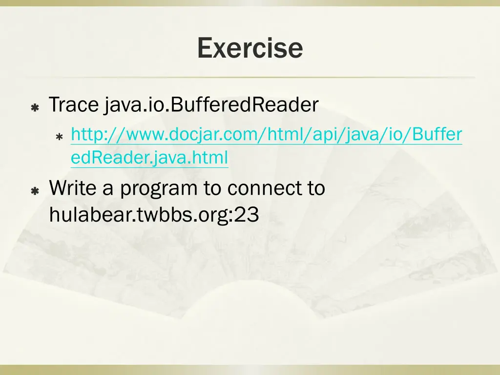 exercise
