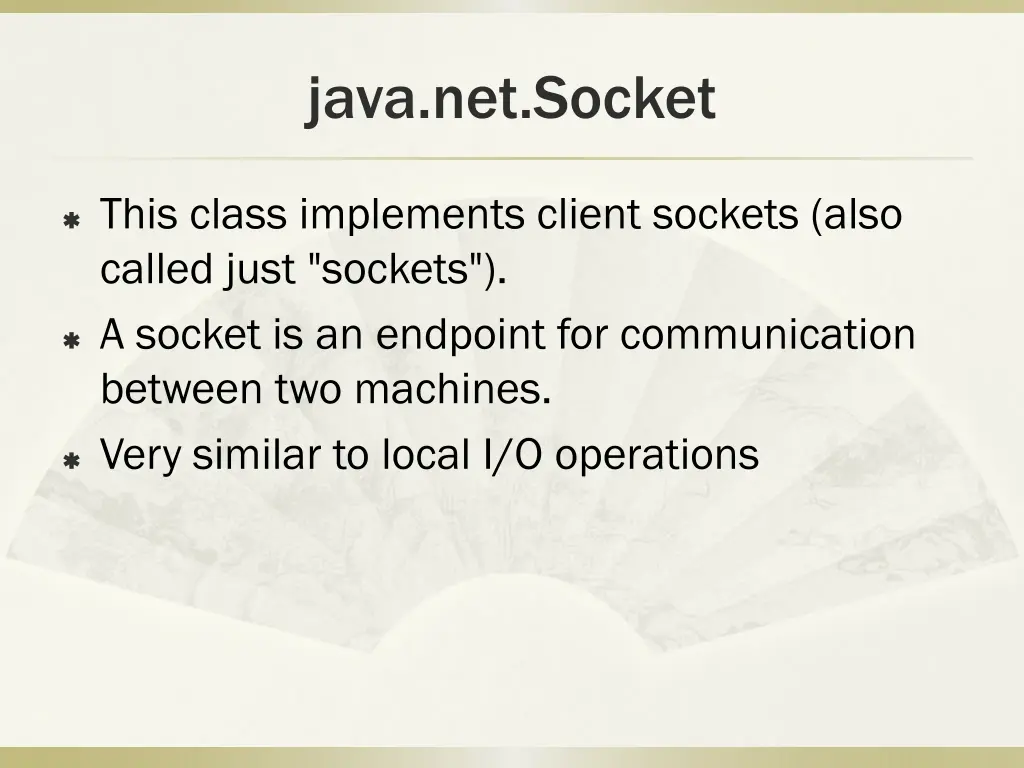 java net socket