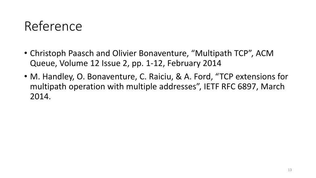 reference
