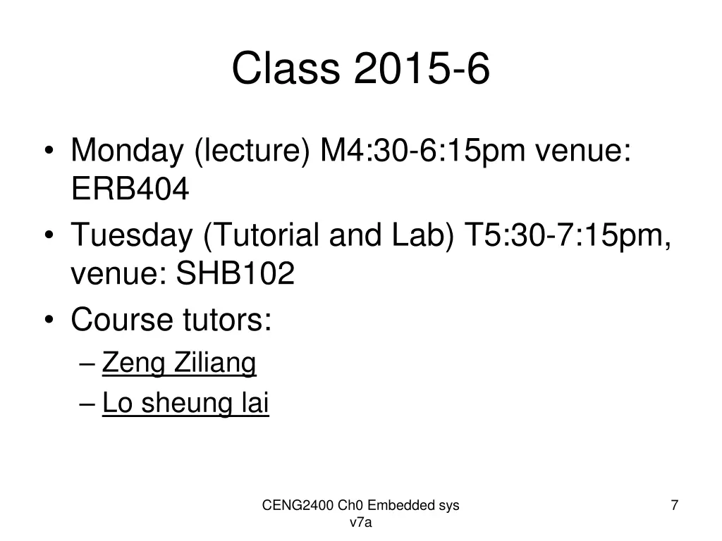 class 2015 6
