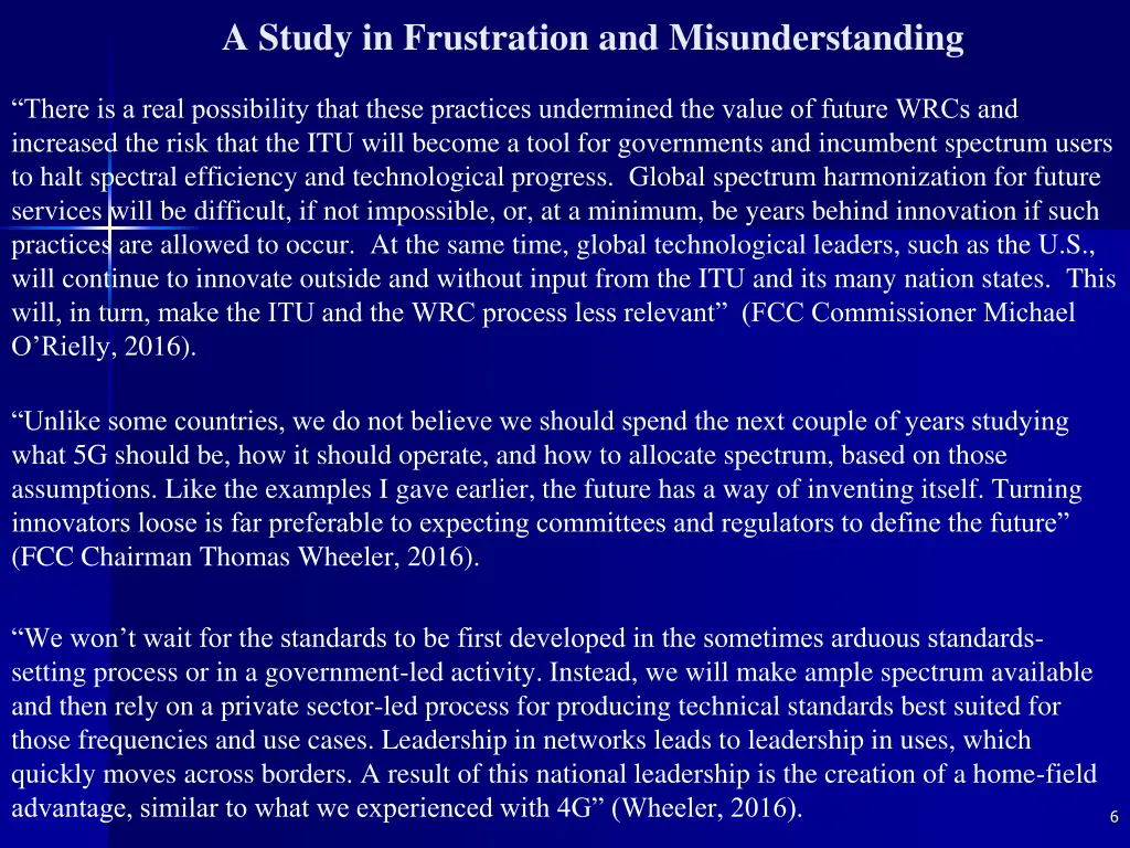 a study in frustration and misunderstanding