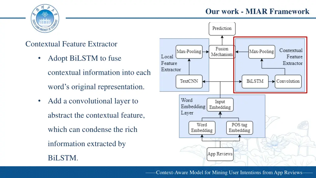 our work miar framework 3