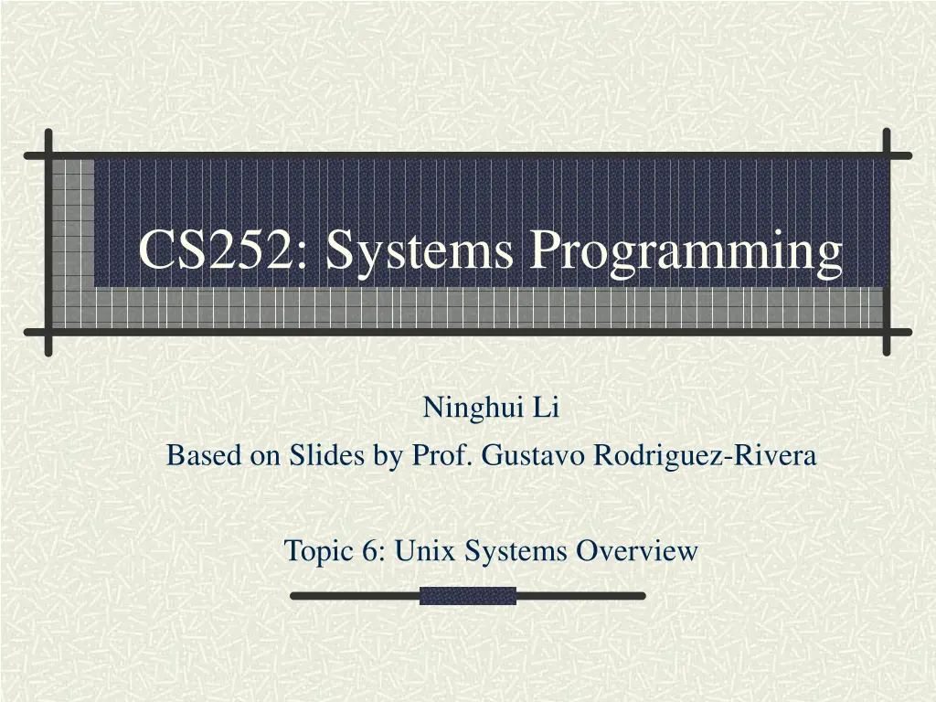 cs252 systems programming