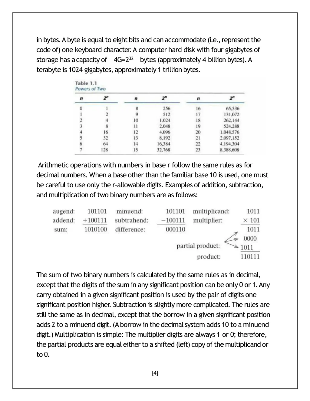 inbytes abyteisequaltoeightbitsandcanaccommodate