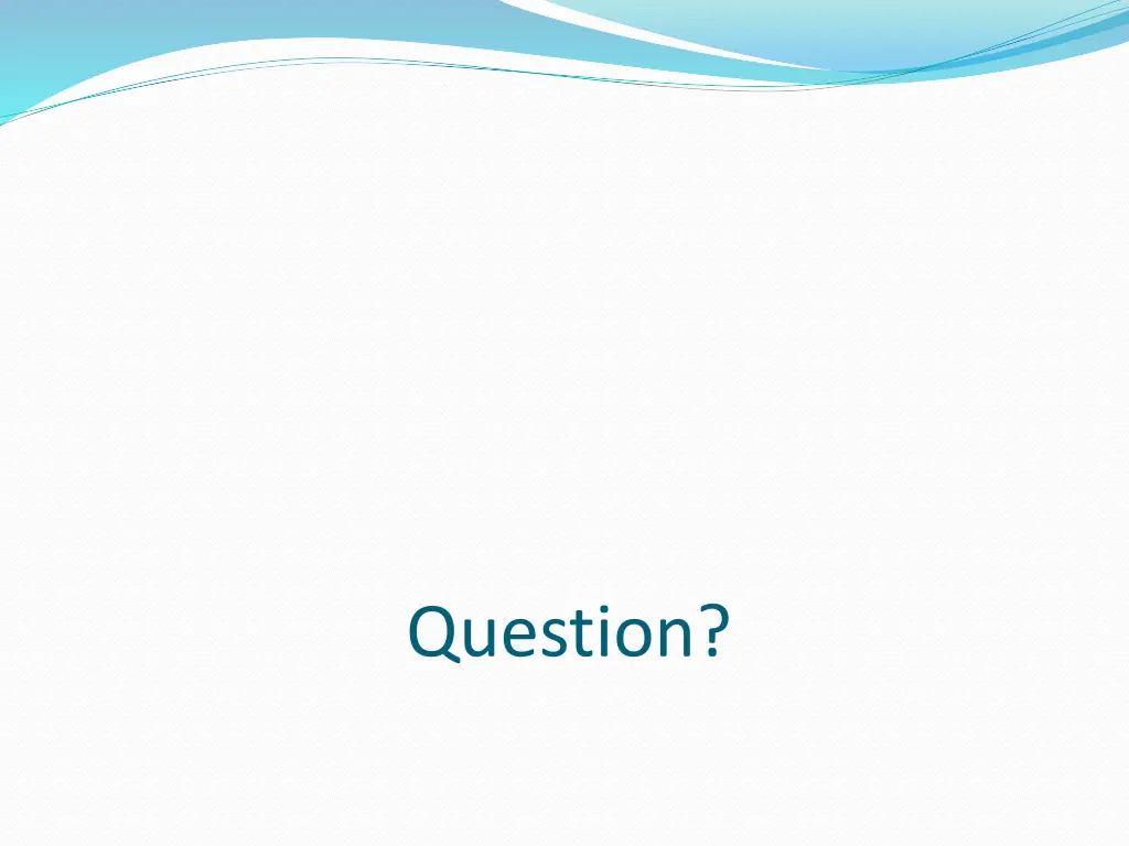 question