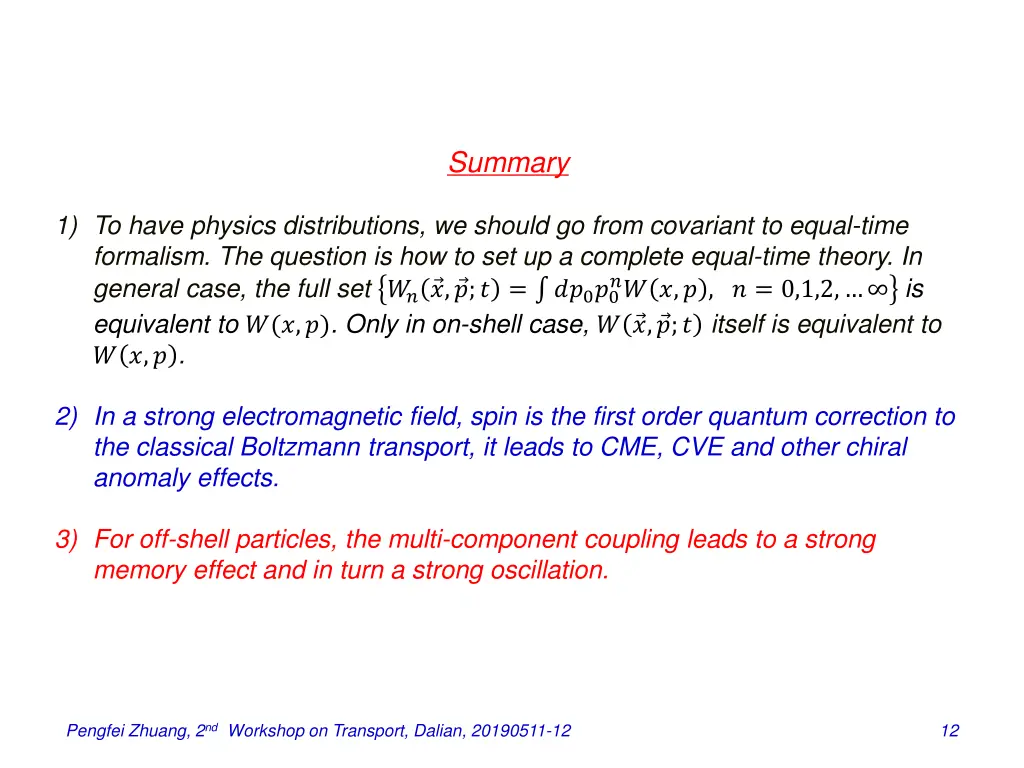 summary
