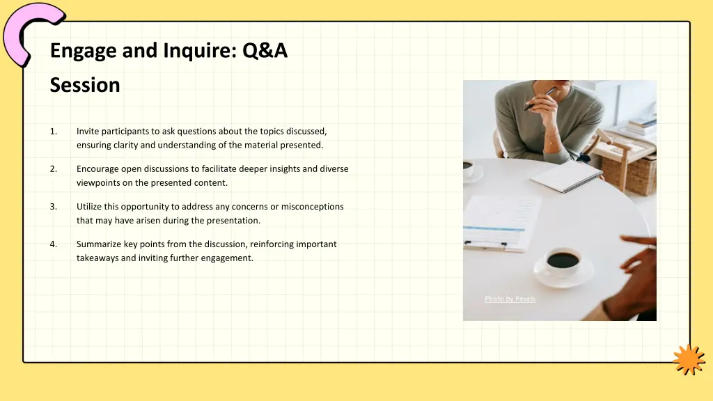 engage and inquire q a