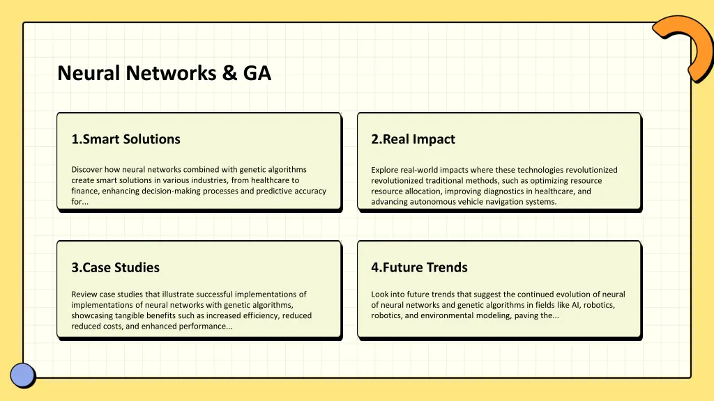 neural networks ga