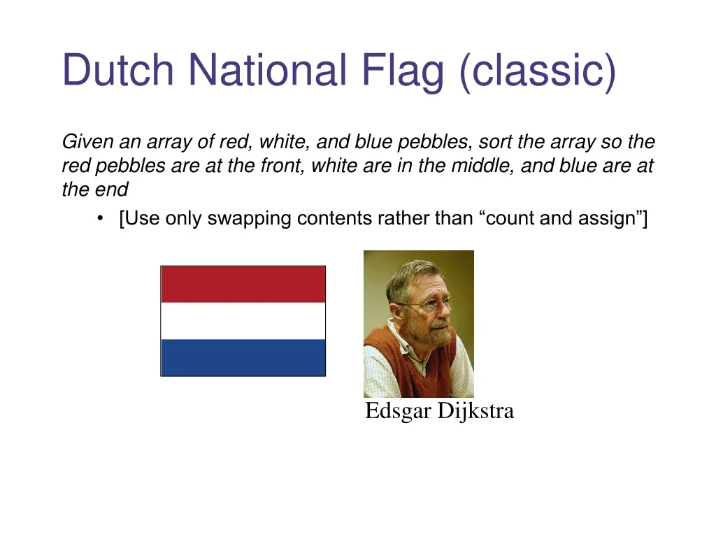 dutch national flag classic