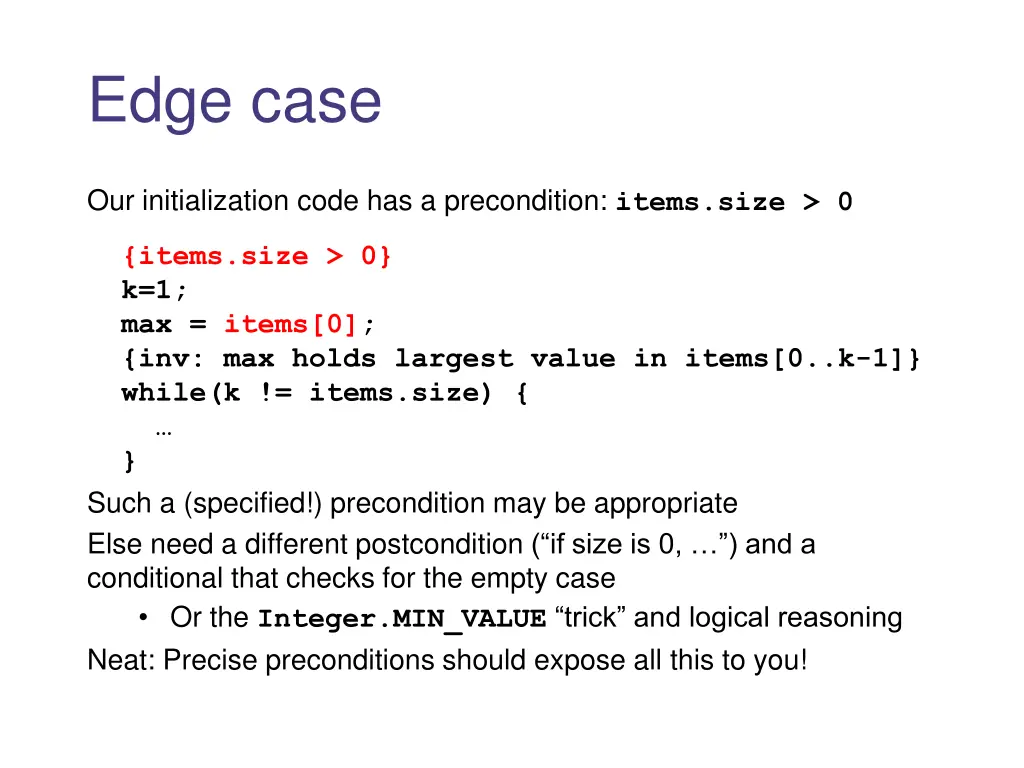 edge case