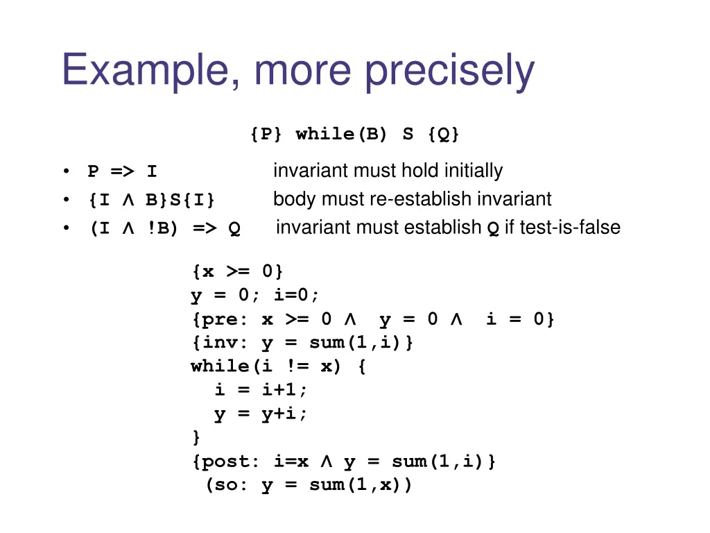 example more precisely