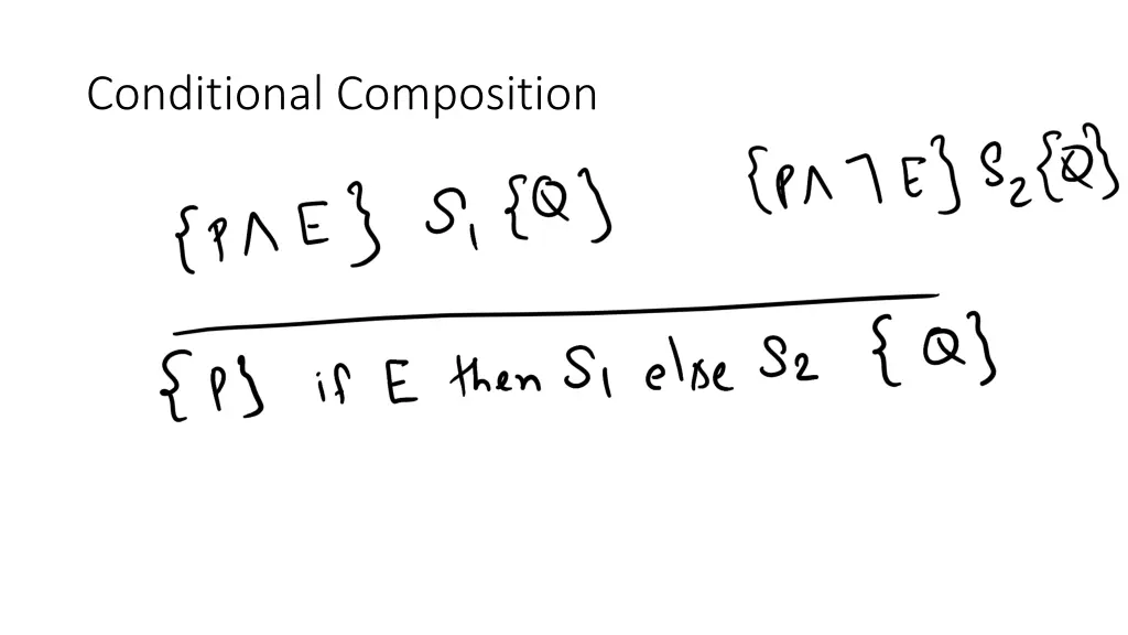 conditional composition 1