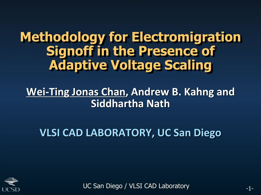 methodology for electromigration signoff