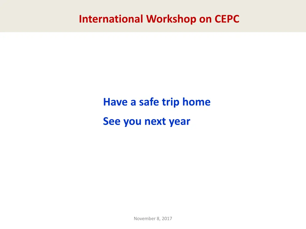 international workshop on cepc 5
