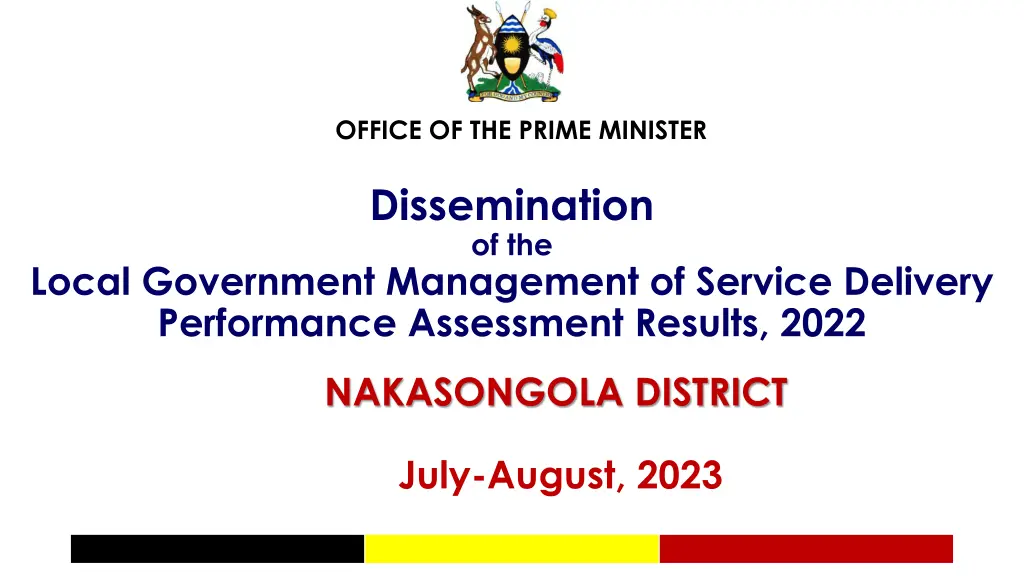 office of the prime minister