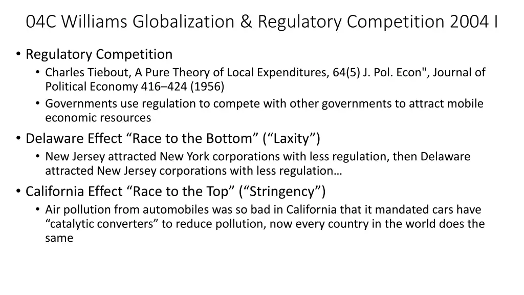 04c williams globalization regulatory competition