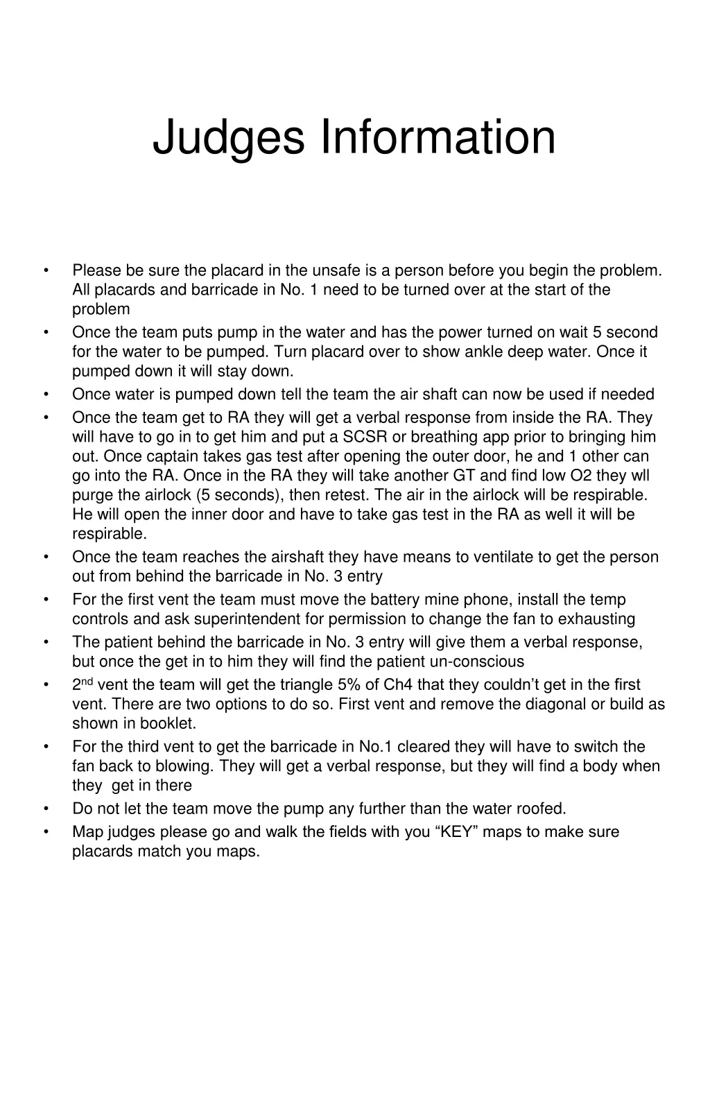 judges information