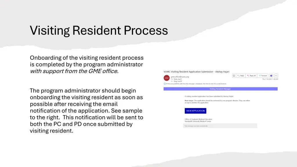 visiting resident process 5