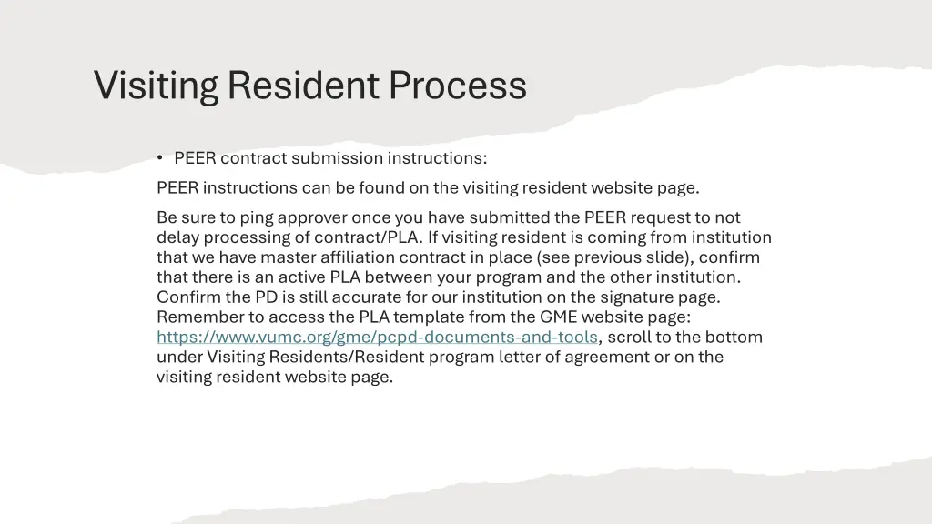 visiting resident process 7
