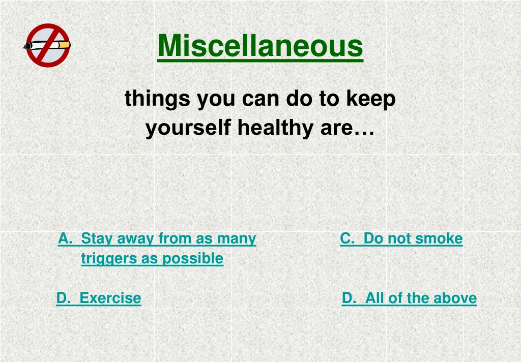 miscellaneous 7