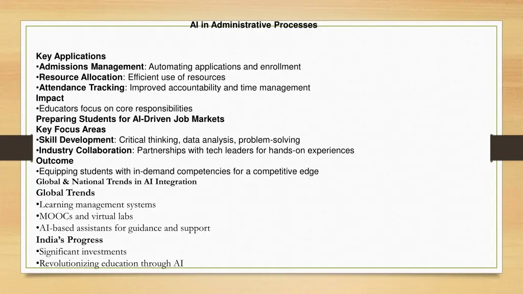 ai in administrative processes