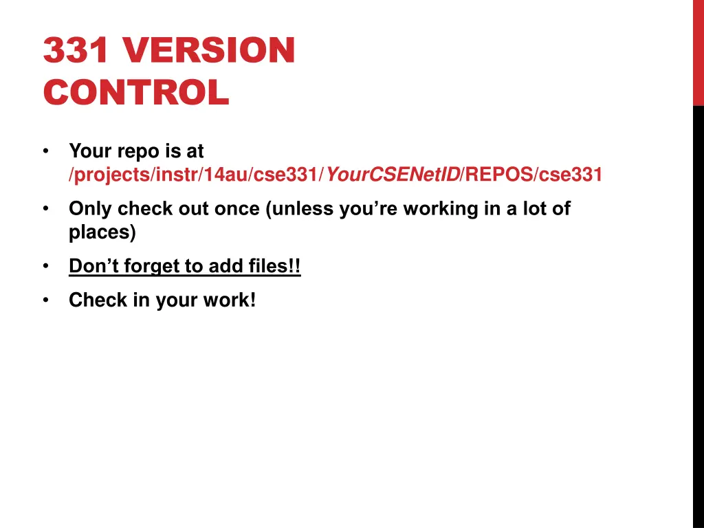 331 version control 1