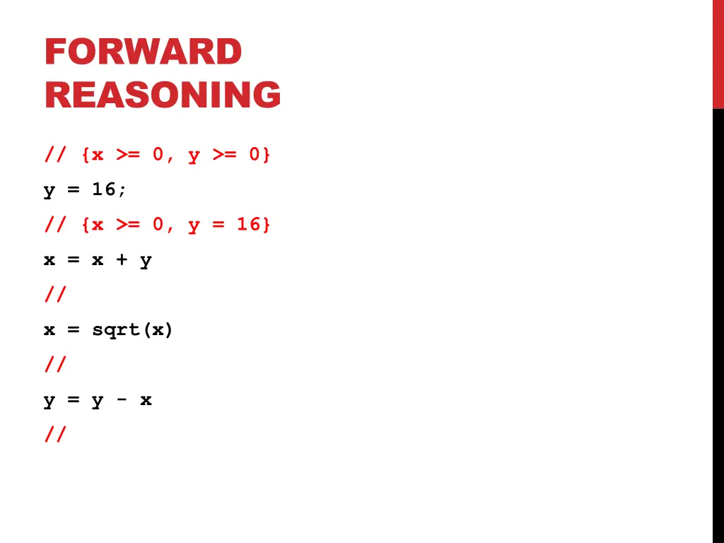 forward reasoning 1