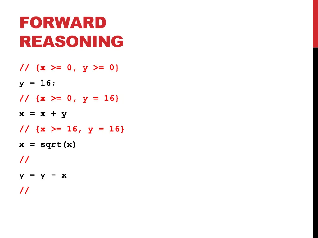 forward reasoning 2