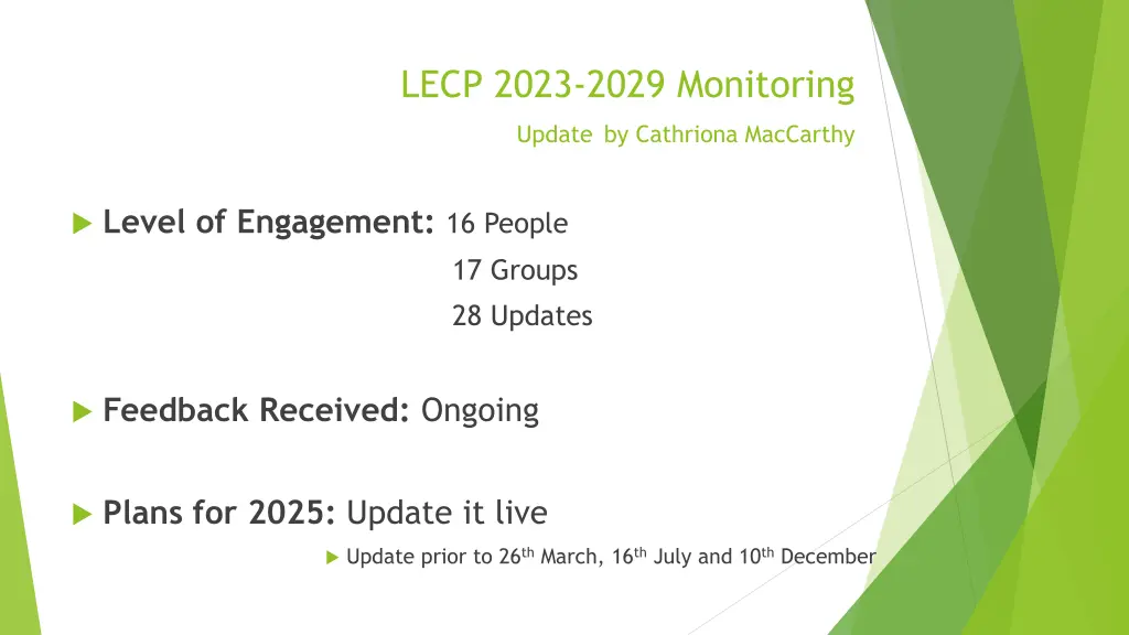 lecp 2023 2029 monitoring