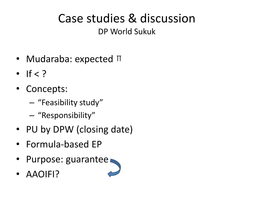 case studies discussion dp world sukuk 3