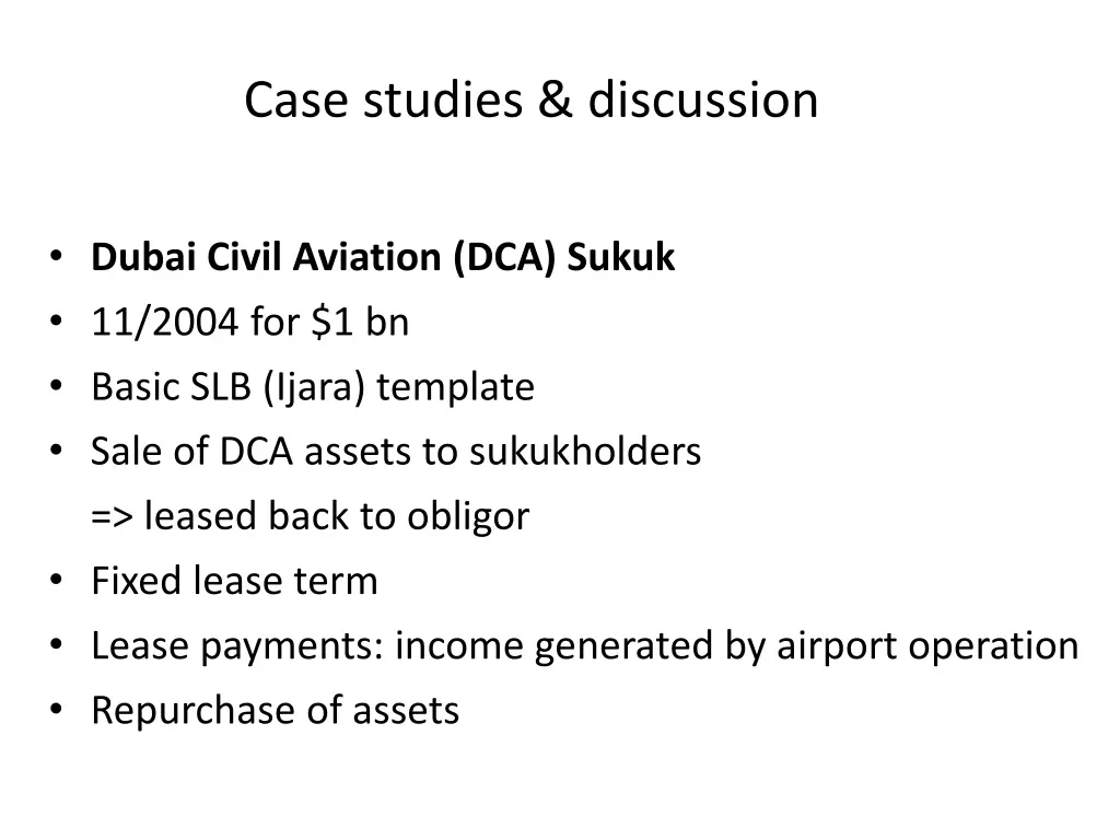 case studies discussion