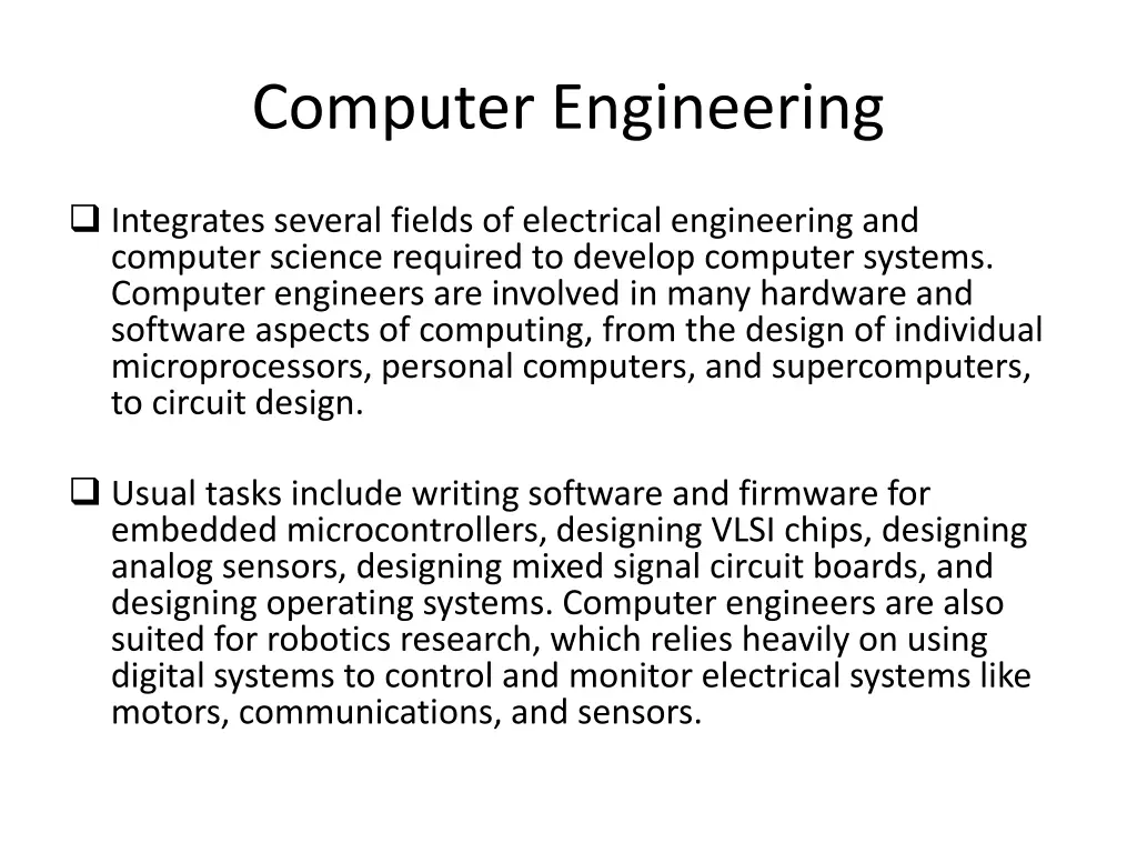 computer engineering