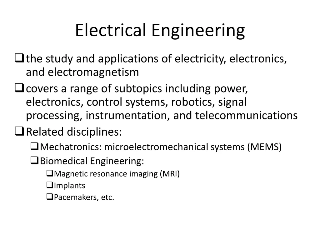 electrical engineering