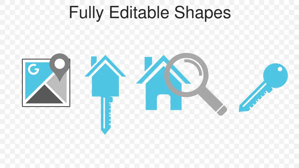 fully editable shapes