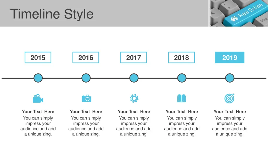 timeline style