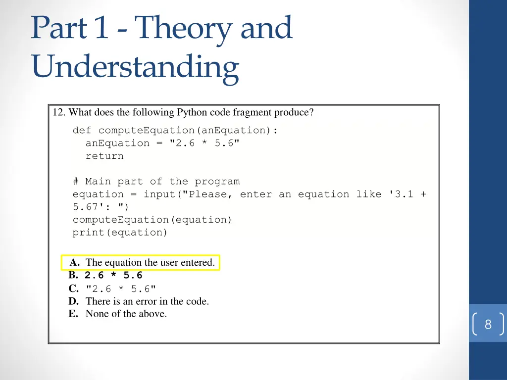 part 1 theory and understanding 3