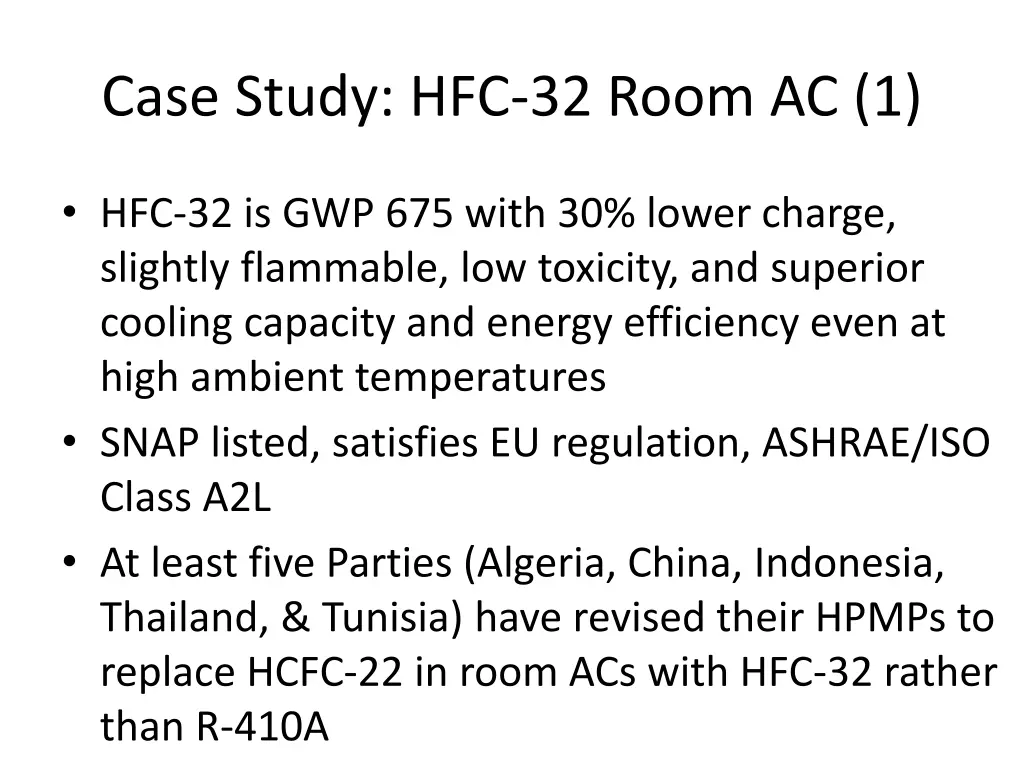 case study hfc 32 room ac 1