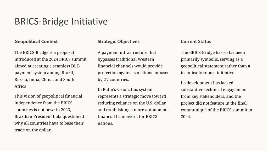 brics bridge initiative