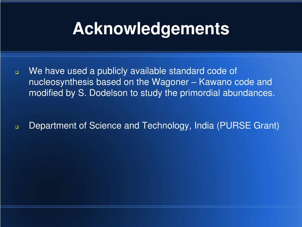acknowledgements